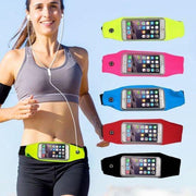 Sport Heupband - Hardloopband - Sportband - Hardloop Riem Met Smartphone Houder - Large Zwart