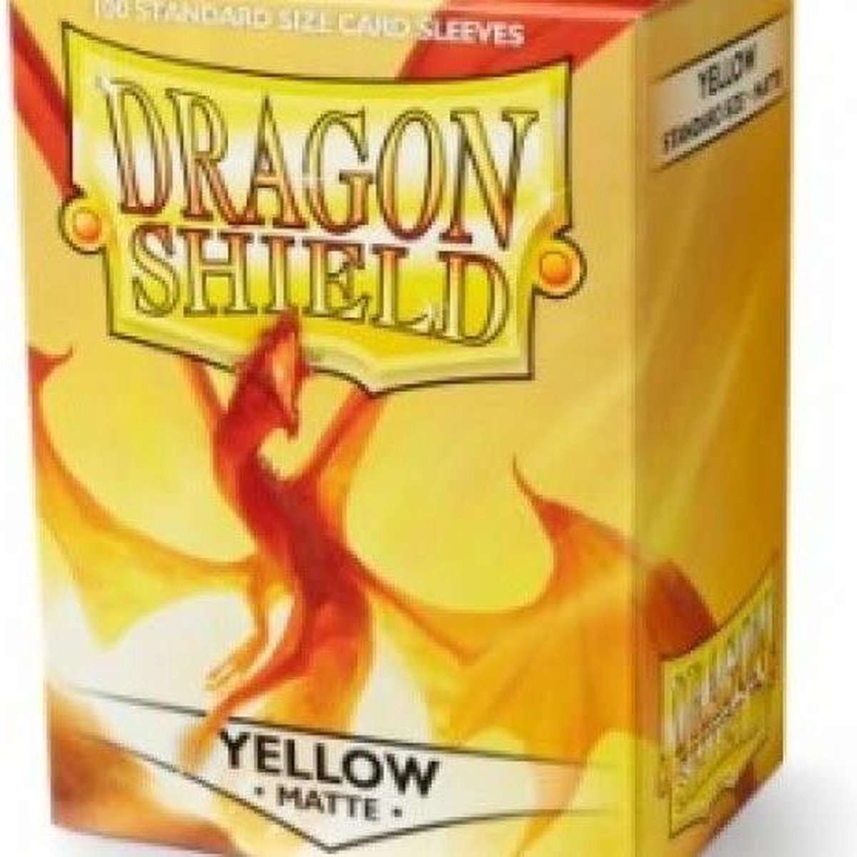 TCG Sleeves - Dragon Shield - Yellow Geel Standard Size