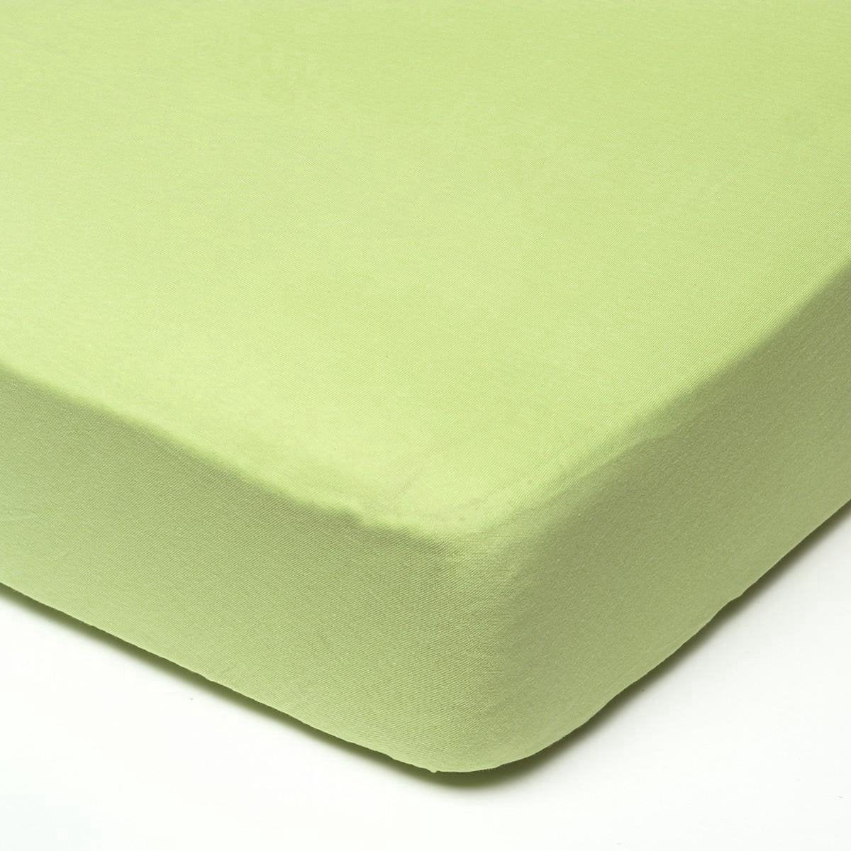 Hoeslaken Jersey ABZ 40x80 cm - Lime