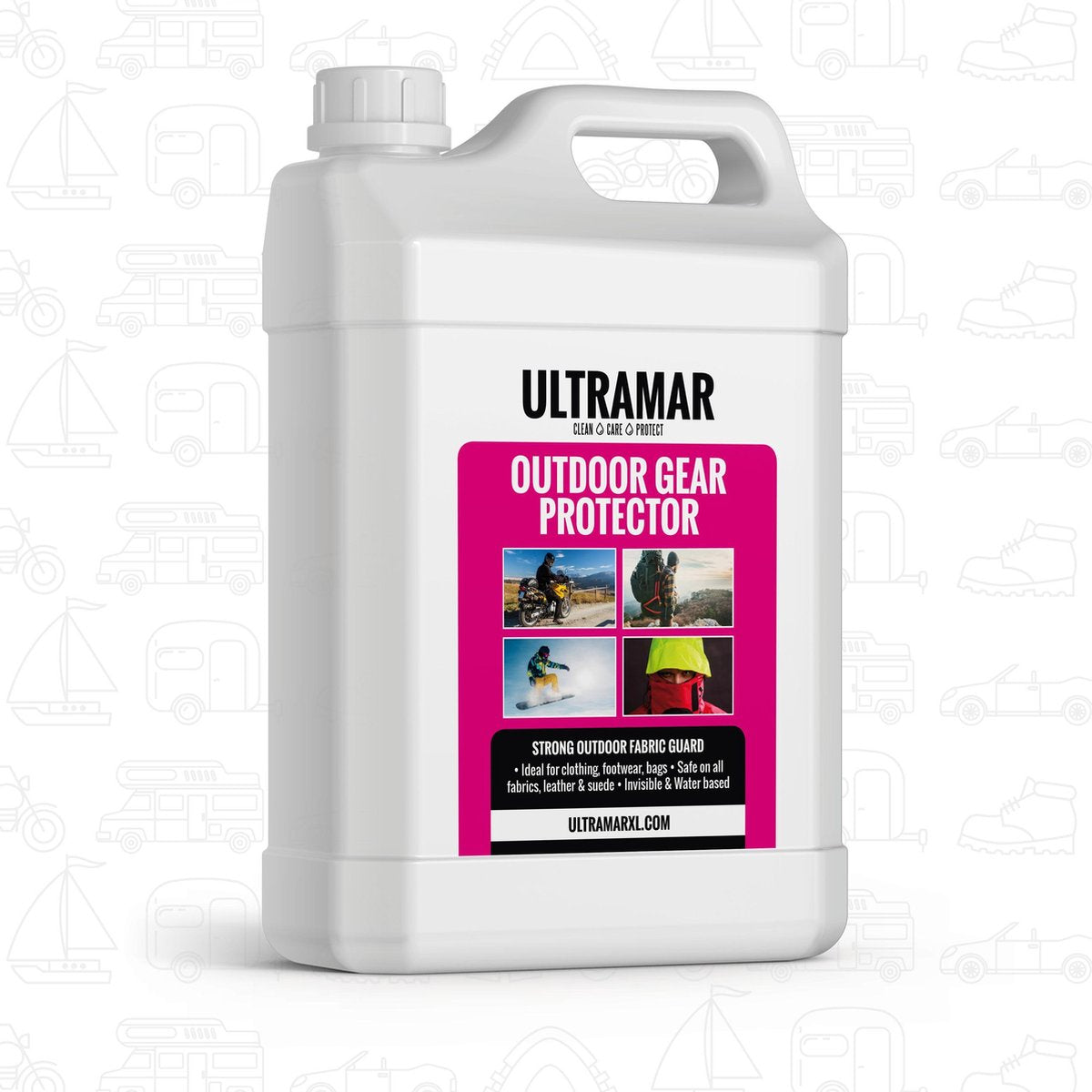 Ultramar - OUTDOOR GEAR PROTECTOR - Super Sterke Waterafstotende Spray - 2