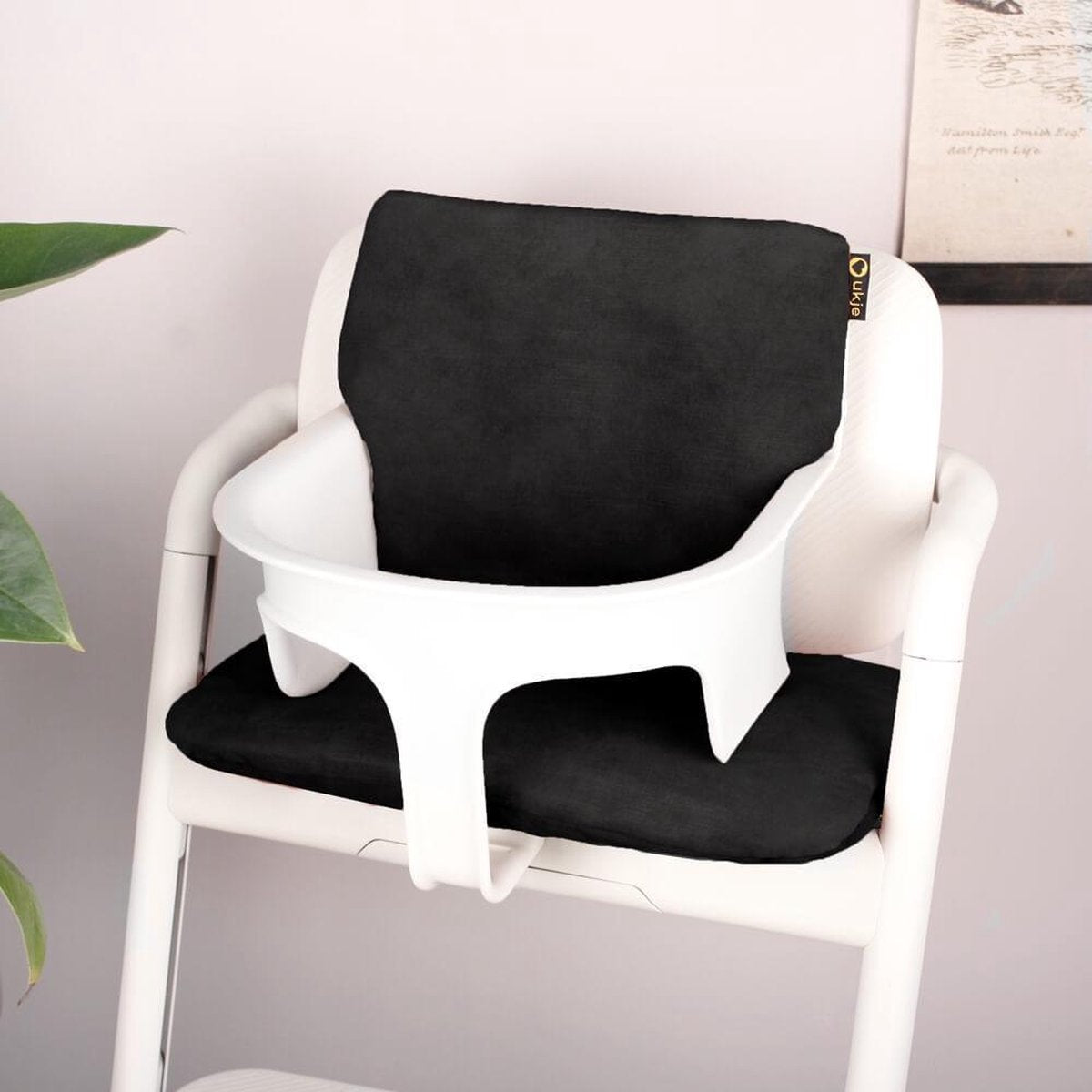Ukje Cybex Lemo Kussenset - Velvet - Zwart