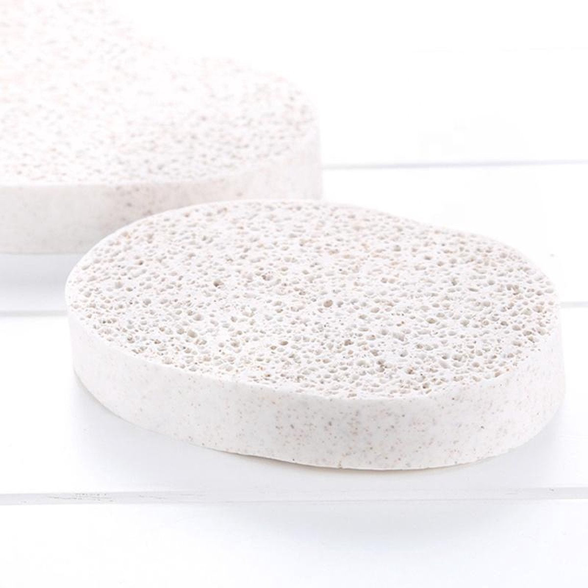 Natuurlijke walnoot spons - make up - scrub - cellulose - bad - douche - sponsje - natuurlijk - scrub - duurzaam