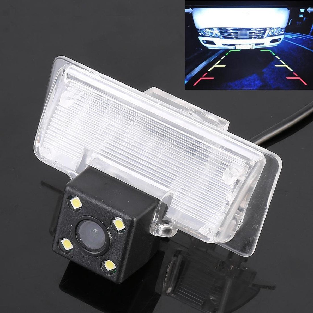 656x492 Effectieve Pixel HD Waterdicht 4 LED Nachtzicht Groothoek Auto Achteruitrijcamera Backup Reverse Camera voor Nissan Murano 2016-2017 / Terra 2018 / Sylphy 2008-2019