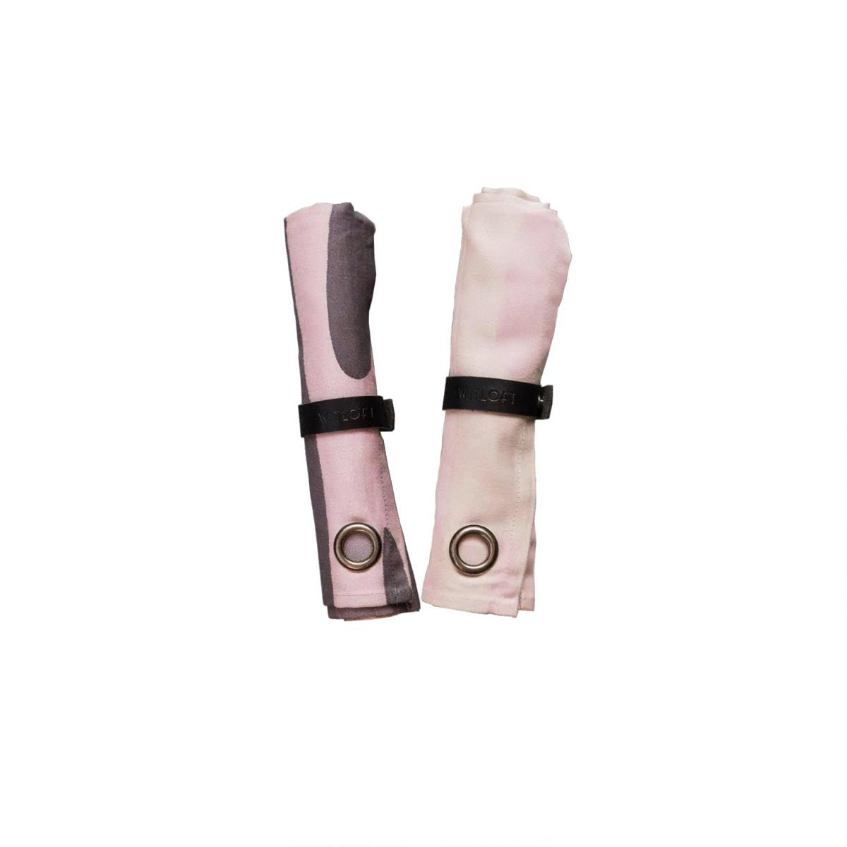WITLOFT | Theedoek - Set van 2 | Pink & Grey