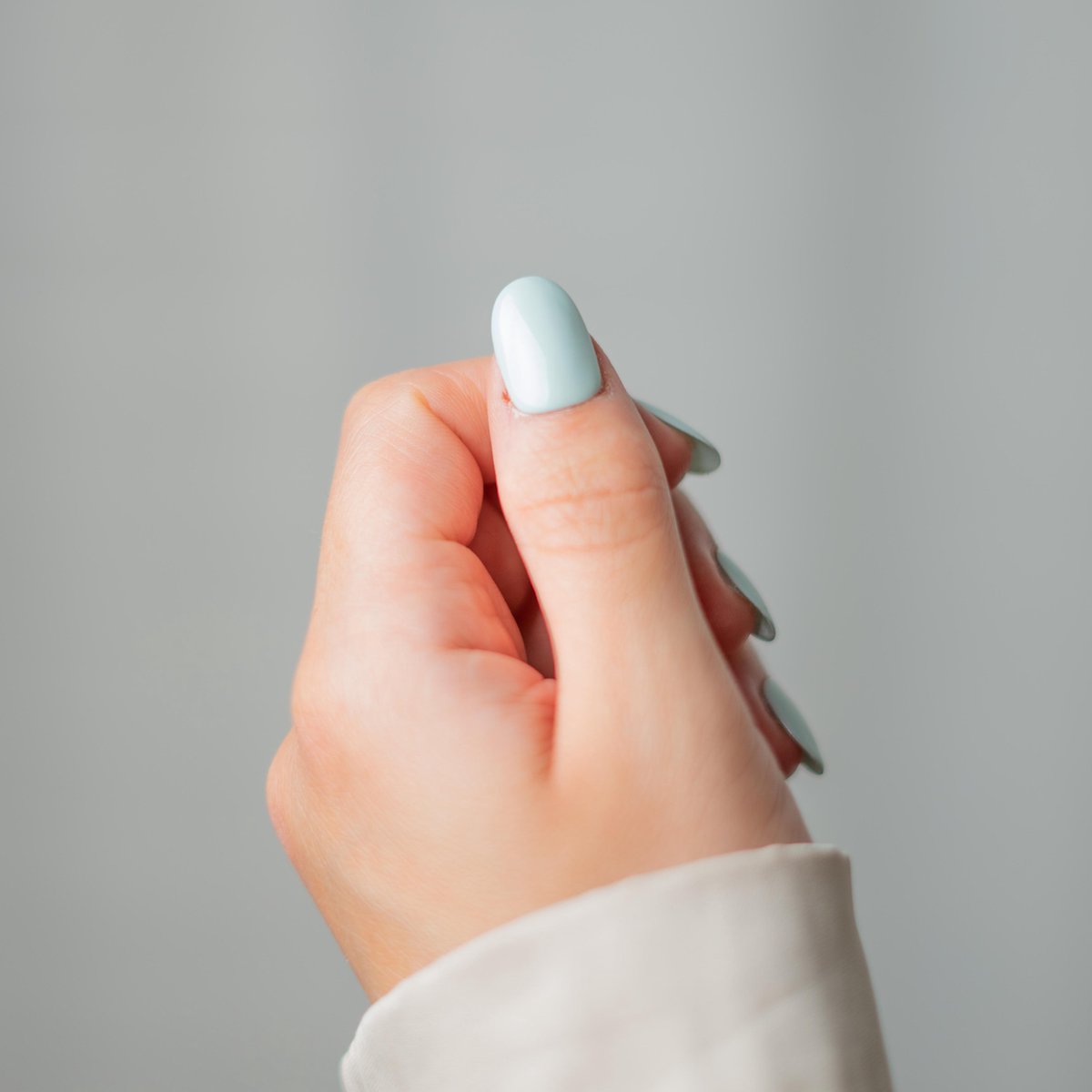 Colores Breeze - Nepnagels - Ovaal kort - Handgemaakt - Groen