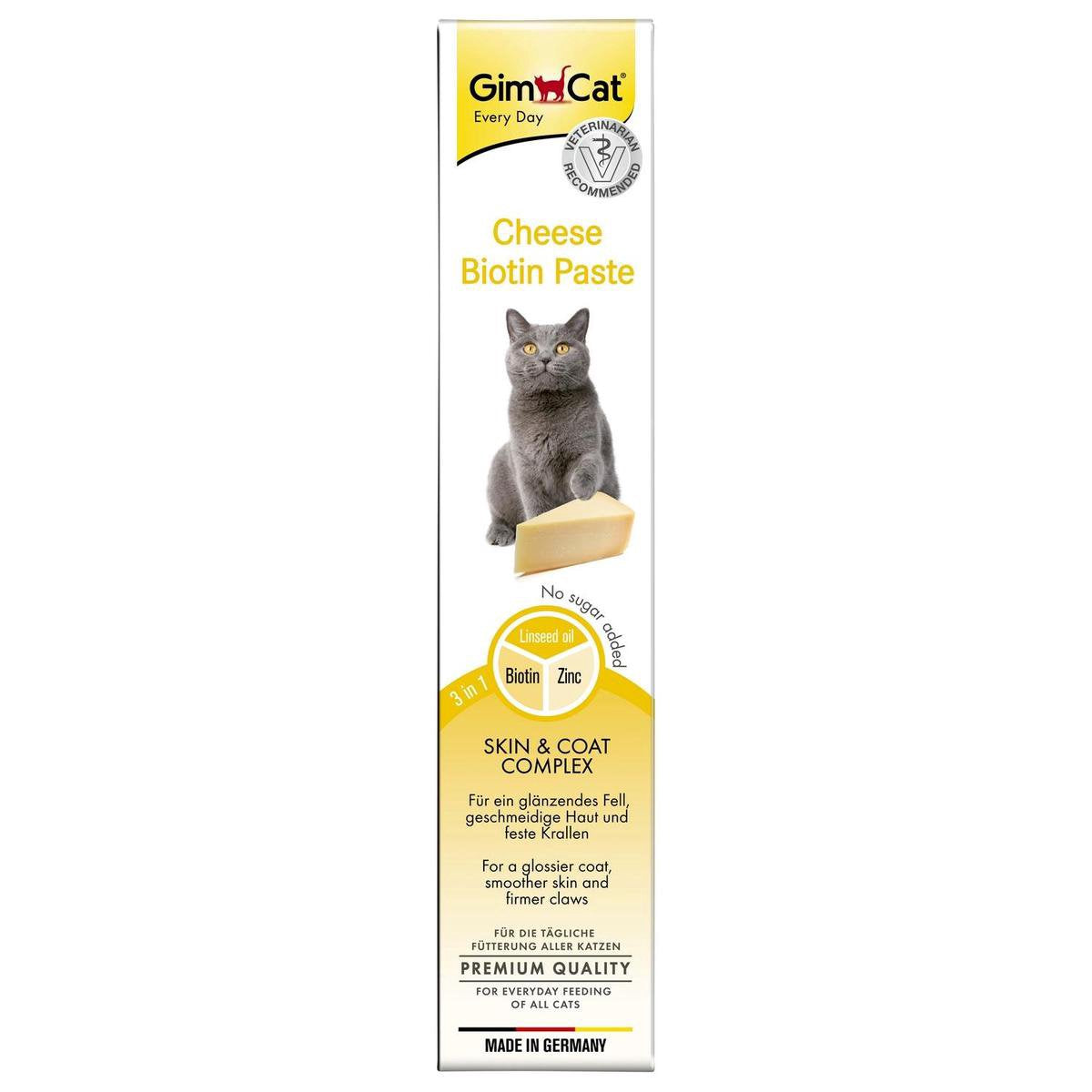 GimCat Kaas Pasta - Kattensnack - 50 g