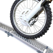 Datona® - Aluminium oprijplaat inklapbaar - 195 cm rijgoot rijplank