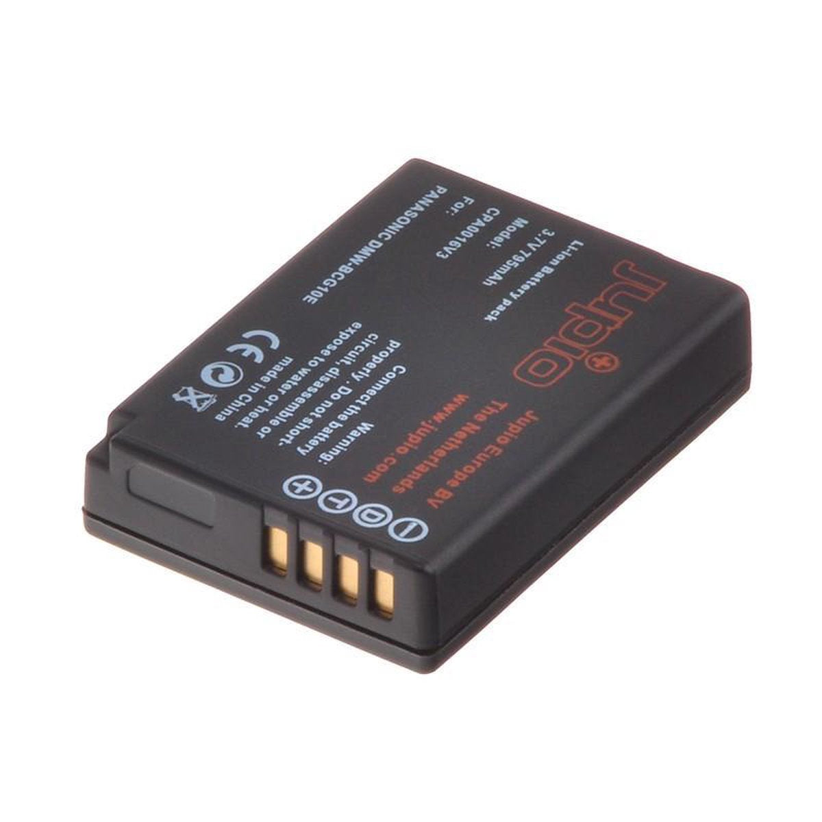 Jupio Accu geschikt voor Leica BP-DC7 en Panasonic DMW-BCG10E