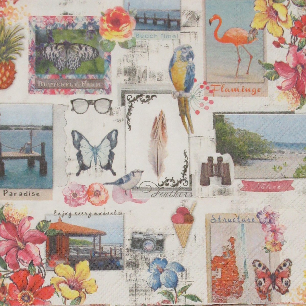 Servetten Paradise 33 x 33 cm
