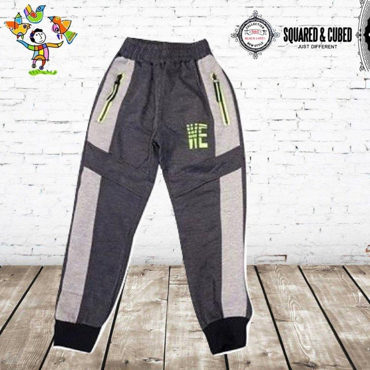 S&C Joggingbroek WE donkergrijs - 110/116