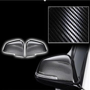 Auto/Car Wrap Folie 5D Carbon-zelfkleven- wrap folie-boot-scooter-Motorfiets-Auto styling-Car Wrapping Carbon folie-10 x 152 cm - Zwart