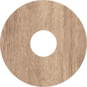 Zelfkl. rozet (17 mm) Mountain Oak l. grey (10 st)