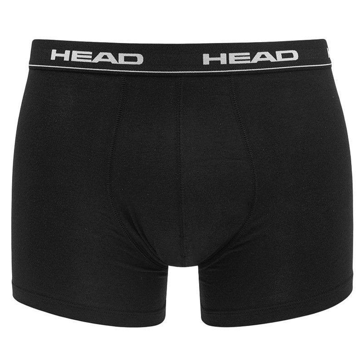Head basic - Sportonderbroek - Onderbroek - Boxershort - Heren - Zwart - 2 Pack - Maat S