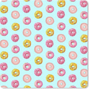 Muismat - Mousepad - Kleuren - Patroon - Donut - 40x60 cm