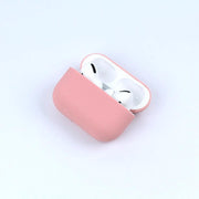 Apple AirPods Pro Hoesje - Roze - Siliconen - Case - Cover - Soft case - Licht roze