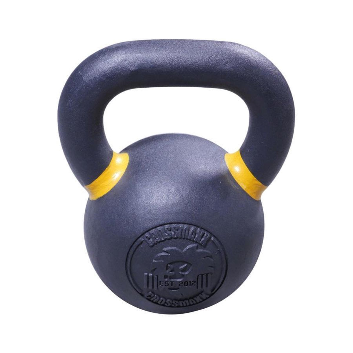 Crossmaxx® Gietijzeren Powdercoated kettlebell 16kg