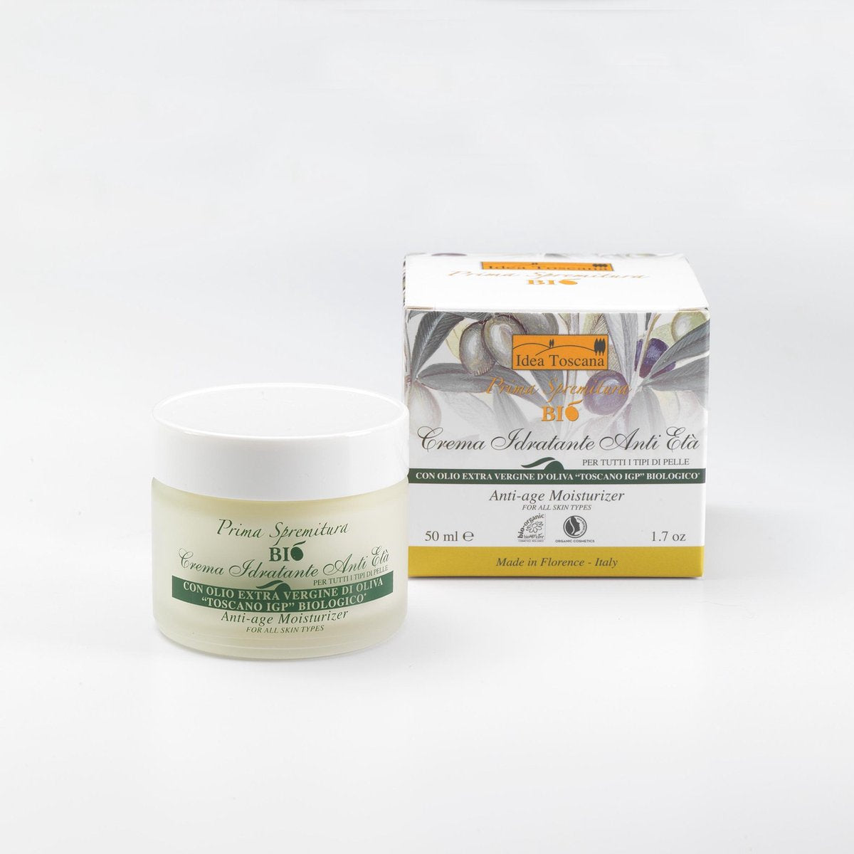 Idea Toscana - Anti-Age Crème 50ml - Biologisch