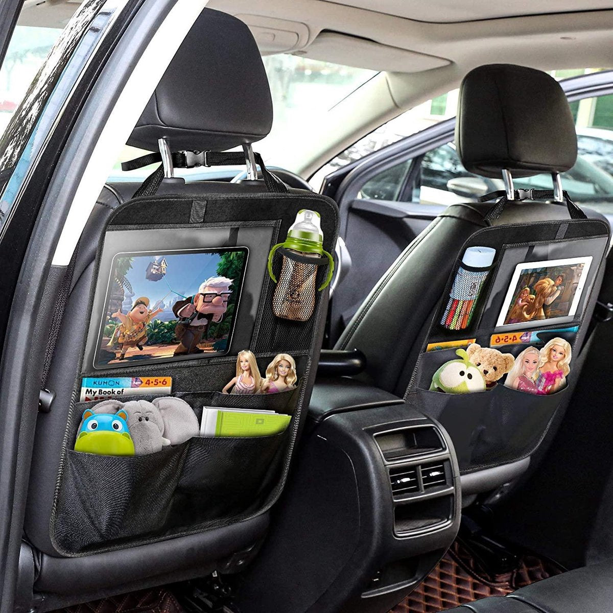 Rugleuning organizer - auto  organizer - vakantie - achterbank  organizer - autostoel - 2 stuks