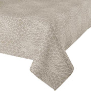 MixMamas Tafelkleed Gecoat Infinity -140 x 200 cm - Beige