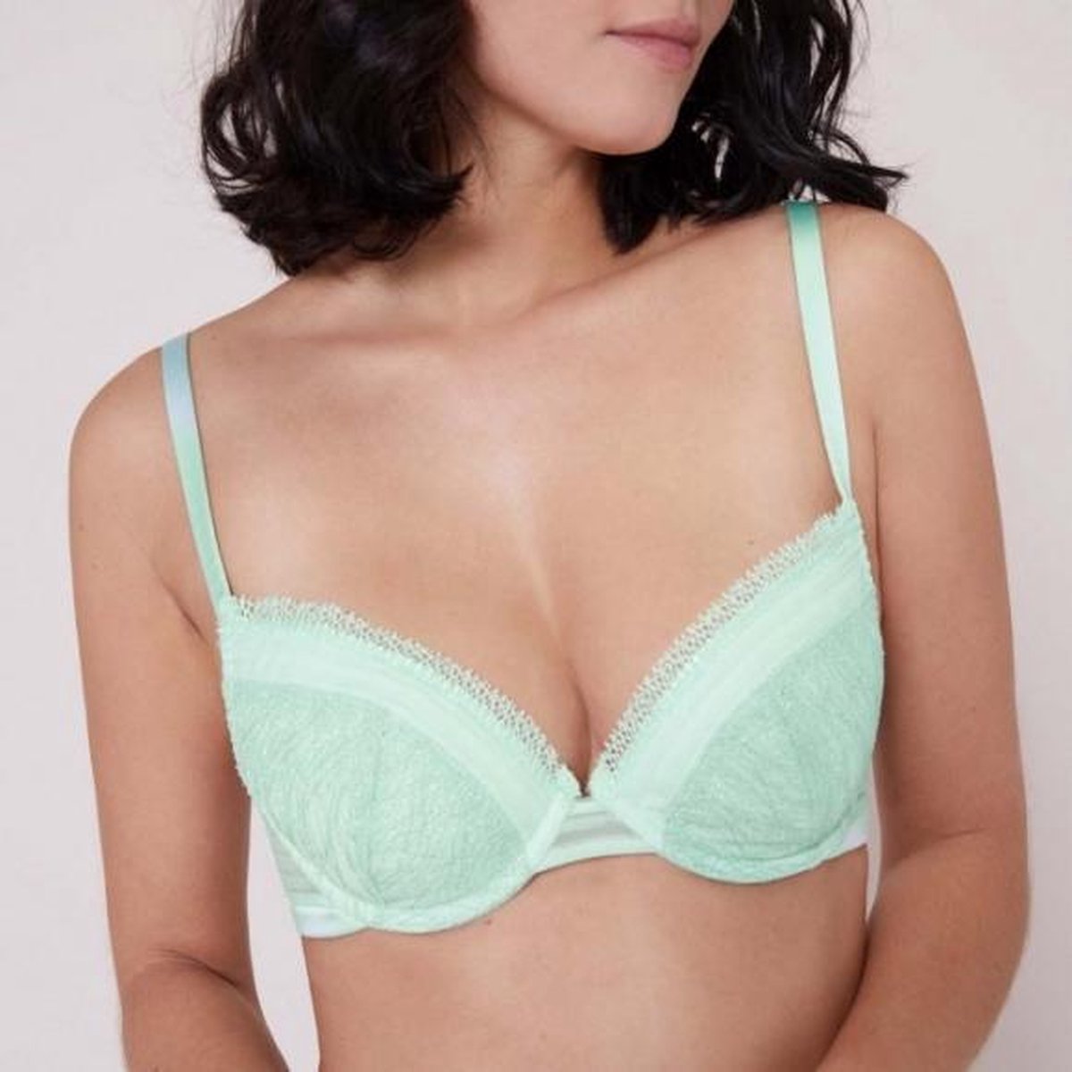 Simone Pérèle Blossom Push-up BH                        Groen 70 B