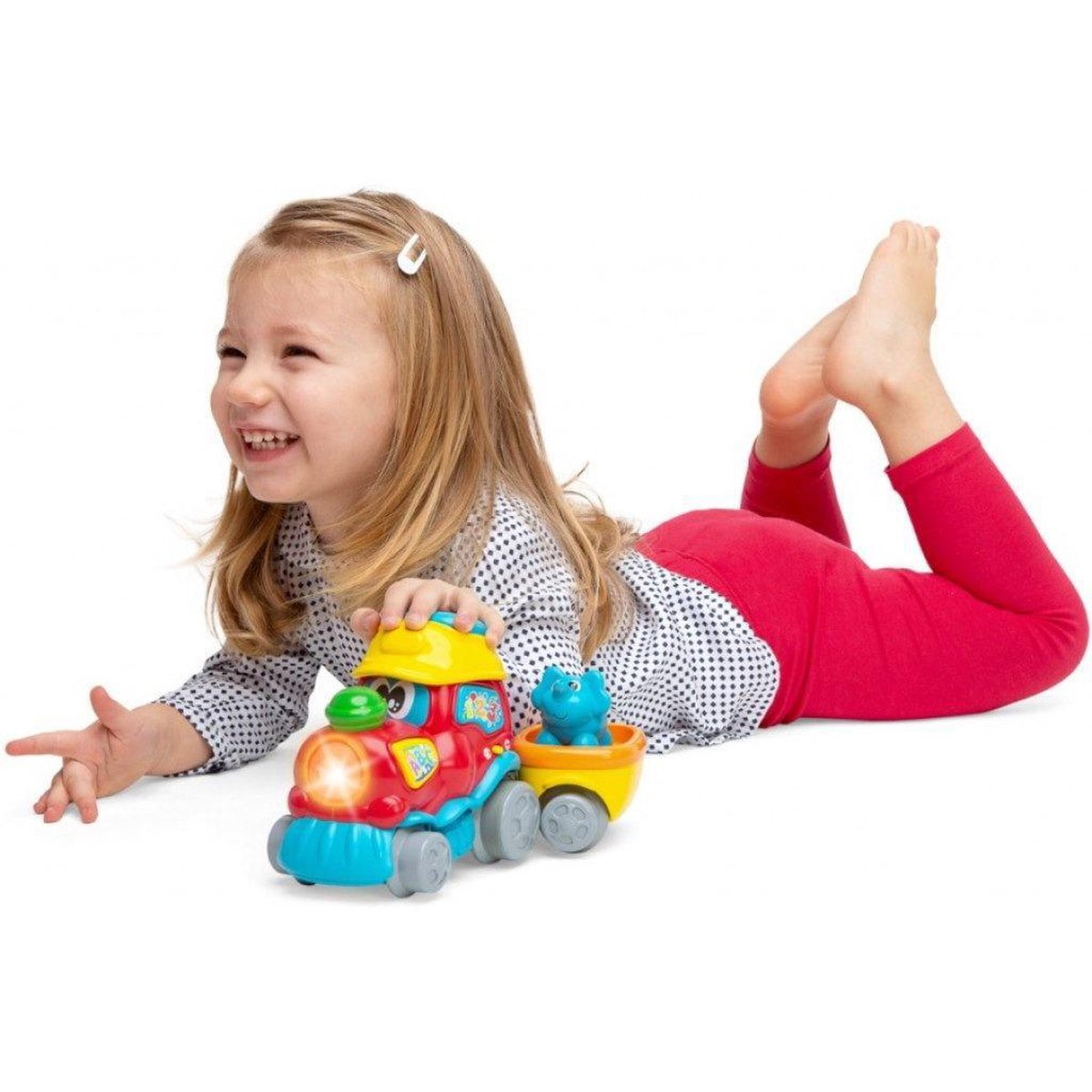 Chicco Adventure Elektrische Trein Junior Geel 6-delig