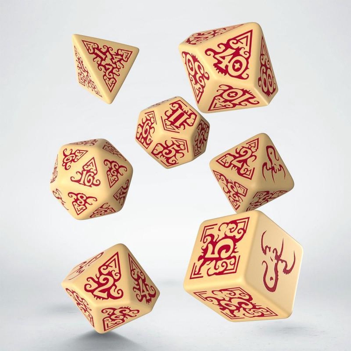 Polydice Set Q-Workshop Call of Cthulhu Masks of Nyarlathotep