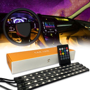 Happyment Auto LED strip deluxe - Auto accessories  - RGB led strip met afstandsbediening - USB plug