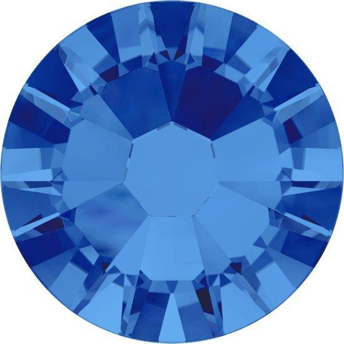 Swarovski Kristal Sapphire SS8 2 mm 100 steentjes - swarovski steentjes - steentje - steen - nagels - sieraden - callance