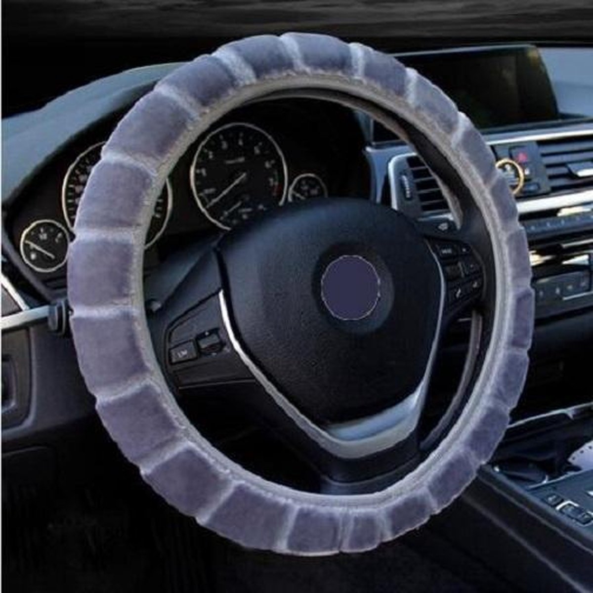 Zachte Stuurhoes - Stuurhoes Auto - Stuurhoes Universeel - Blauw