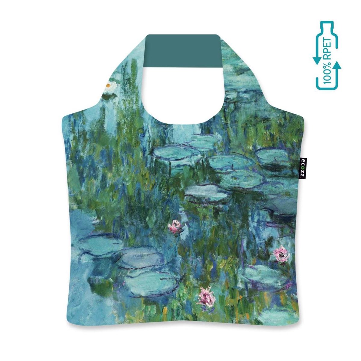 Ecozz Draagtas Waterlelies - Monet