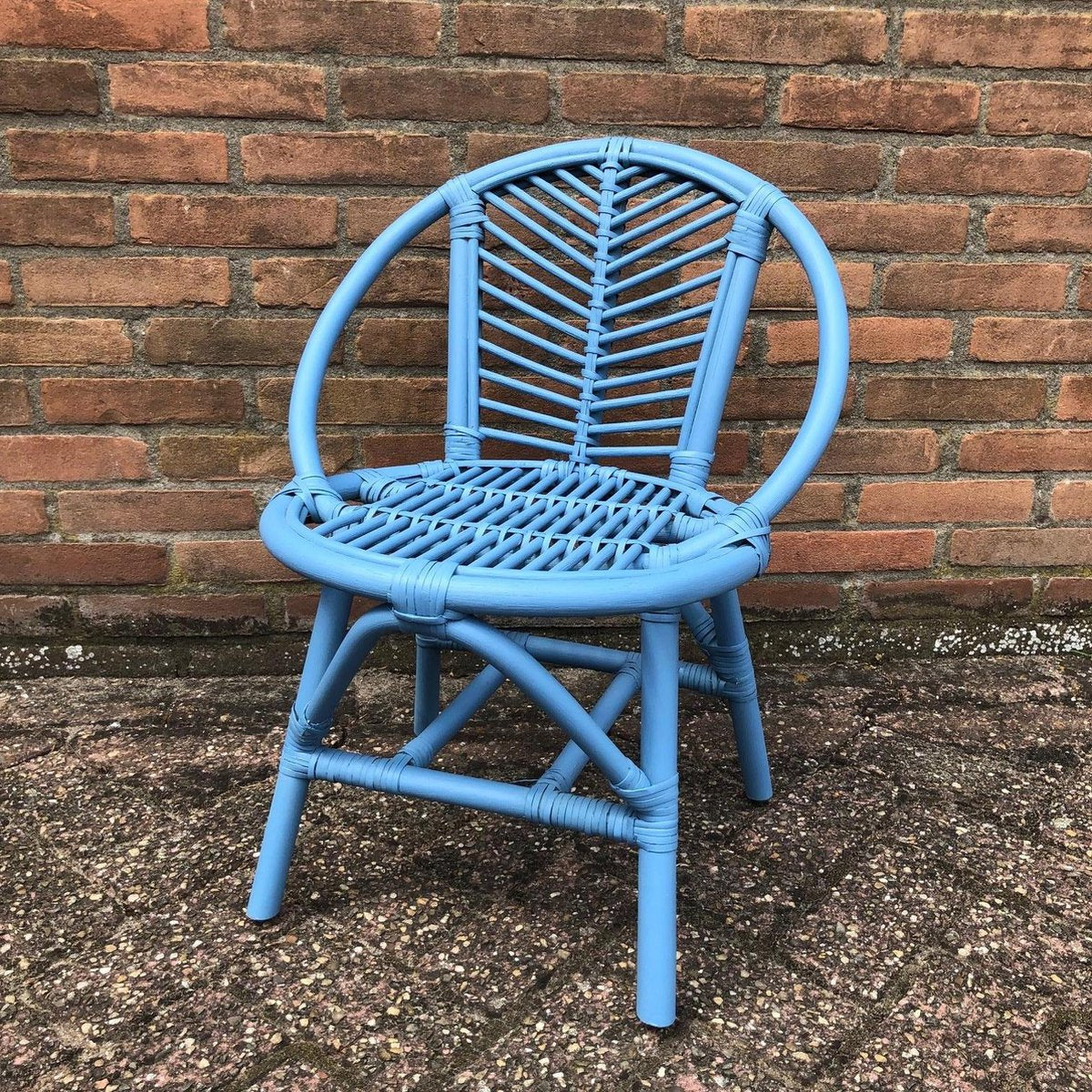 Kinderstoel Julia blauw ( mat )