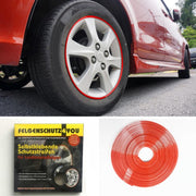 Bescherming voor velgen 7mx10mm rood