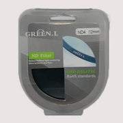Green.L Grijsfilter ND4 (2 stops) Grijsfilter 67 mm