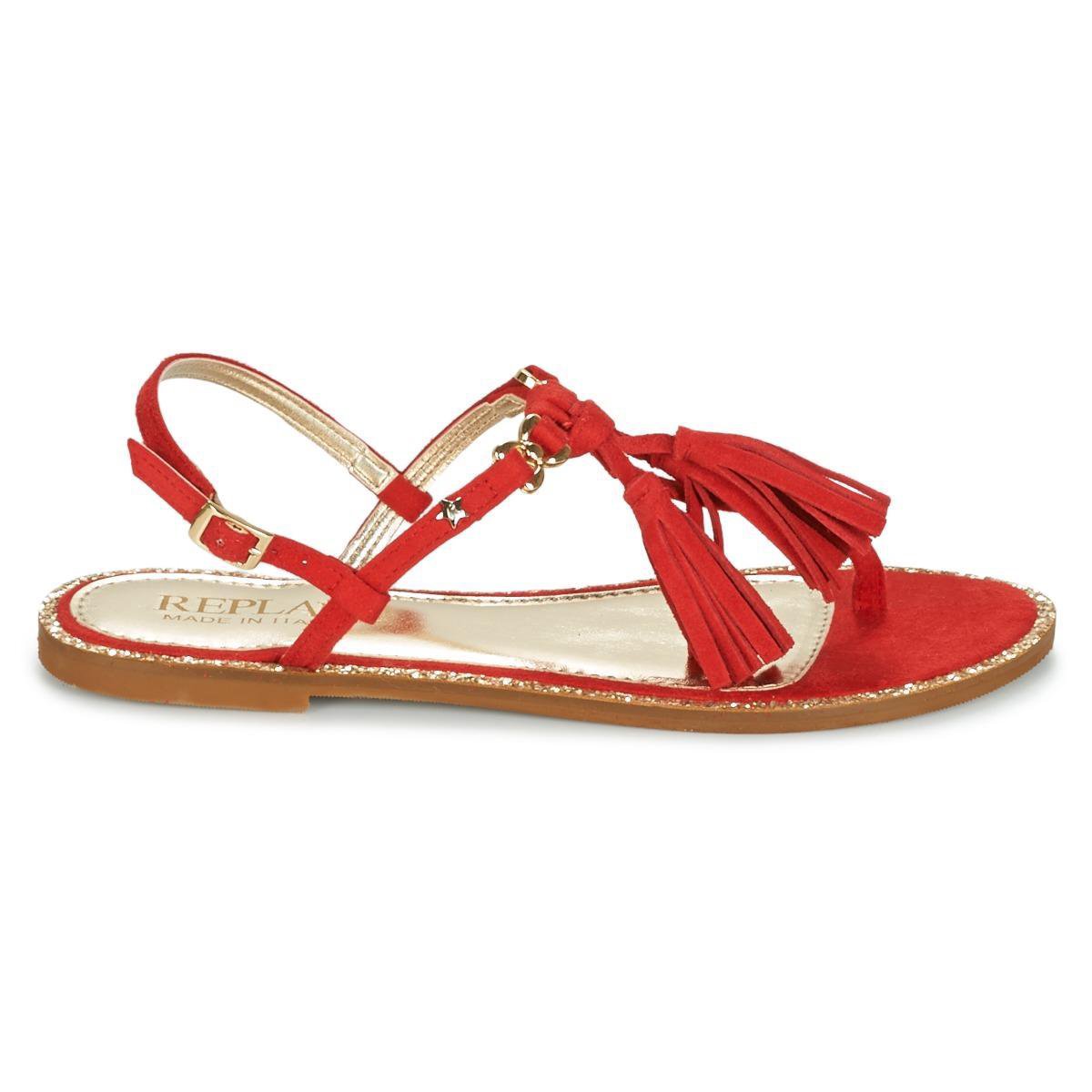 Replay Dames Sandalen - Rood - Maat 37