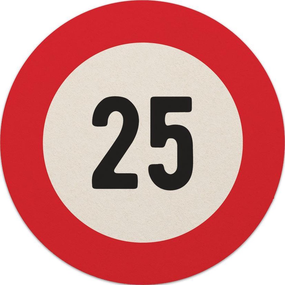 Bierviltjes 25 jaar | Bierviltjes 20 stuks | Bierviltjes verjaardag| Bierviltjes gefeliciteerd