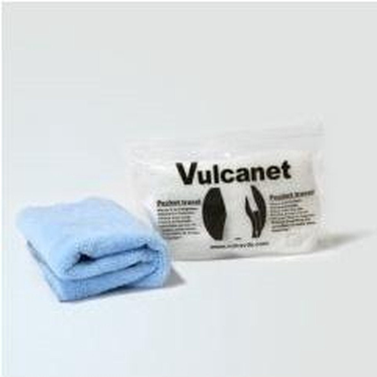 Vulcanet mini verpakking- 7 doekjes in zip bag incl. microvezeldoek.