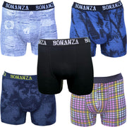 5 stuks boxershorts - Katoen - 5 kleuren - Maat L