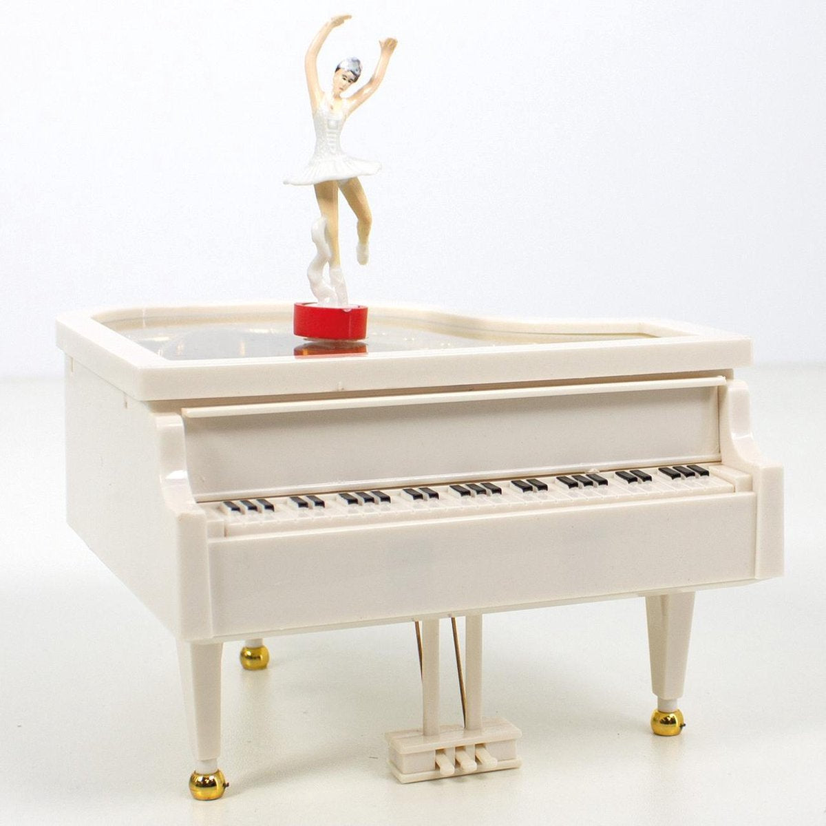 Muziekpiano met ballerina