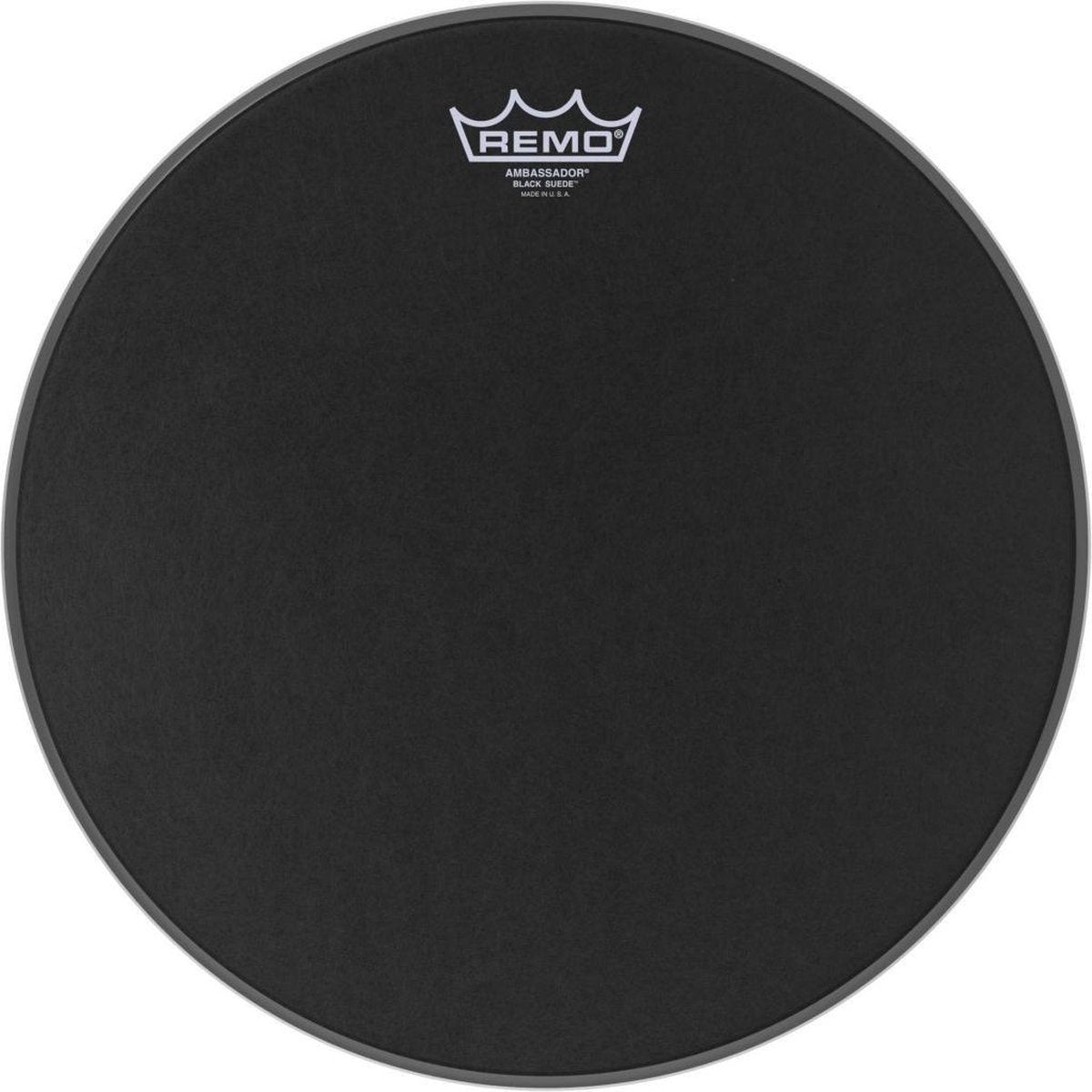 Ambasador zwart Suede 16"