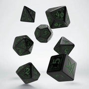 Polydice Set Q-Workshop Call of Cthulhu Black Green