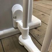 BabyDan Flex Wall-Fixset onderaan Wit 2x4cm
