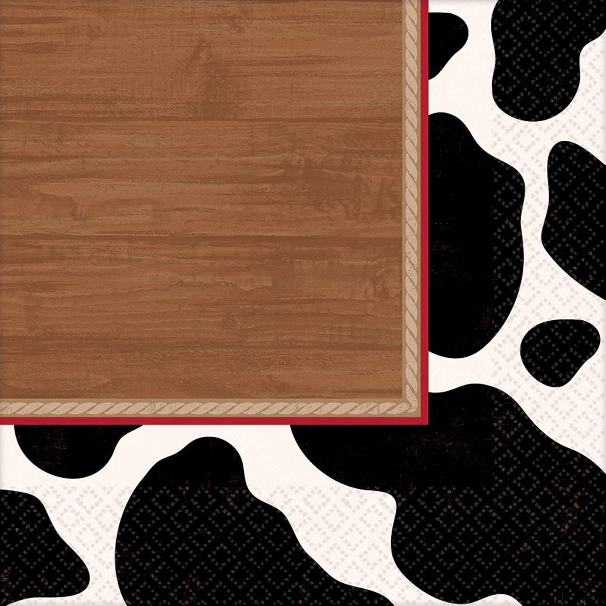 Cowboy Servetten 33x33cm 16 stuks