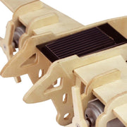 Robotime Bomber Vliegtuig P330 met zonnecel - Houten Modelbouw