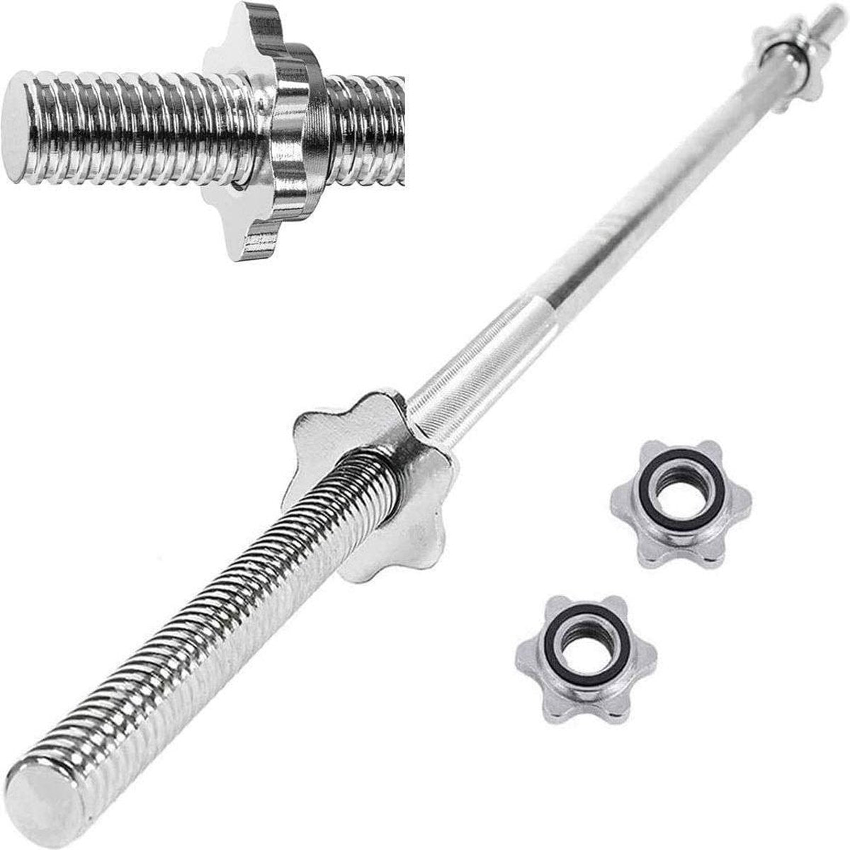 Dione Halterstang 160cm - 30mm - Schroefsluiting