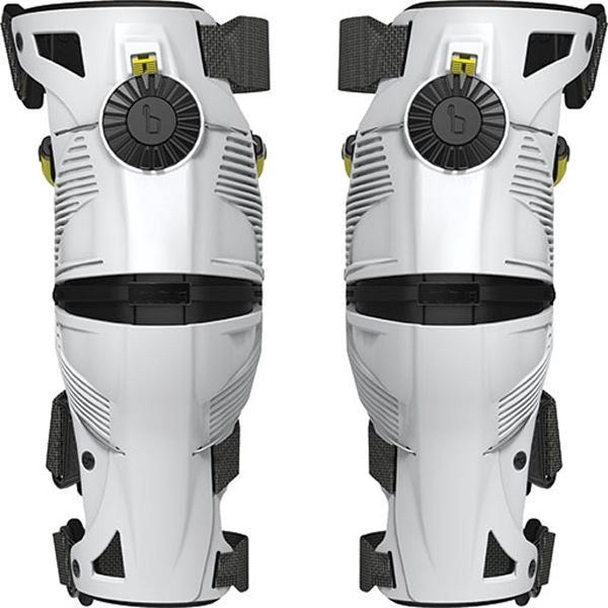 Mobius X8 Knie Brace White/Acid Yellow-M