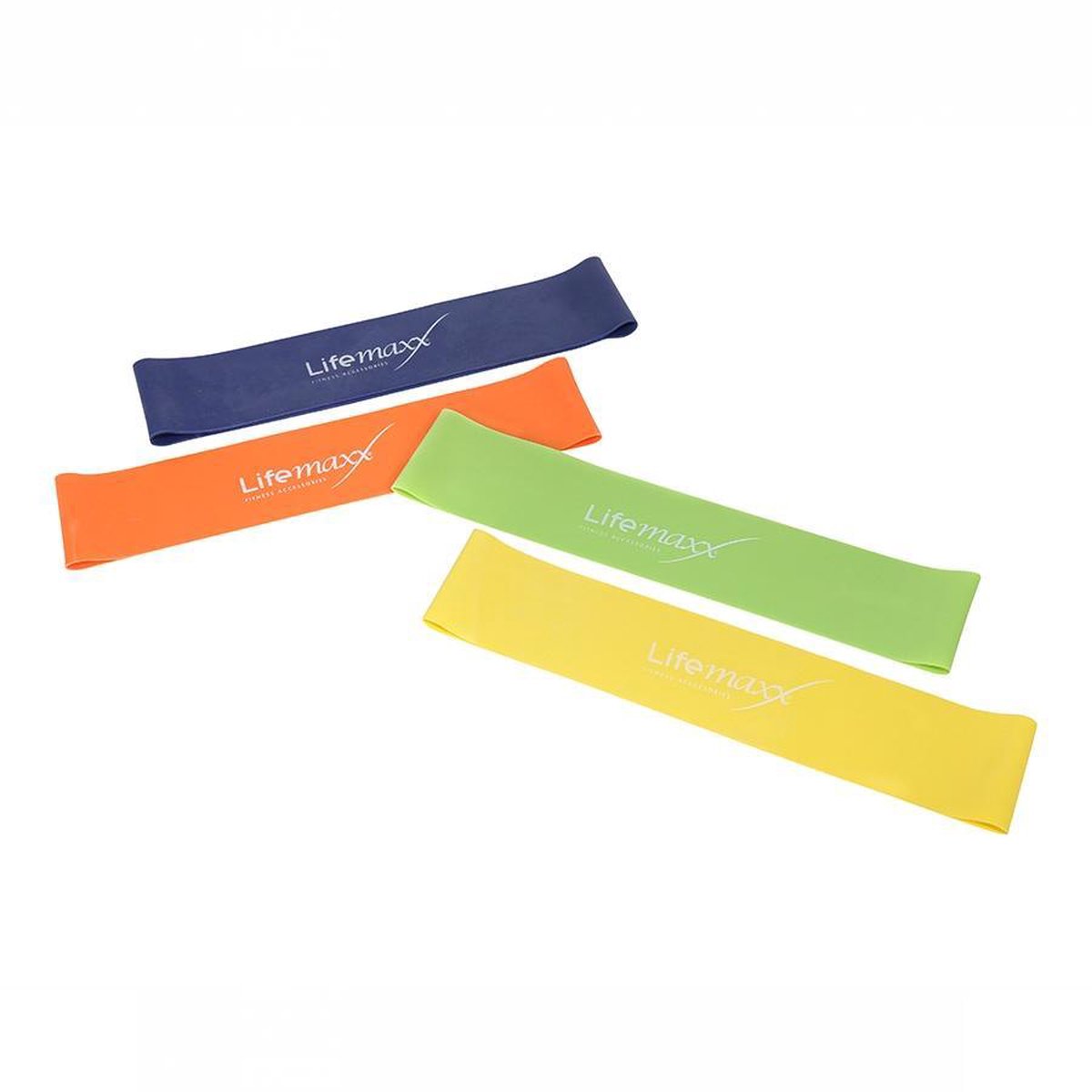 Mini resistance band 10 stuks - geel level 1