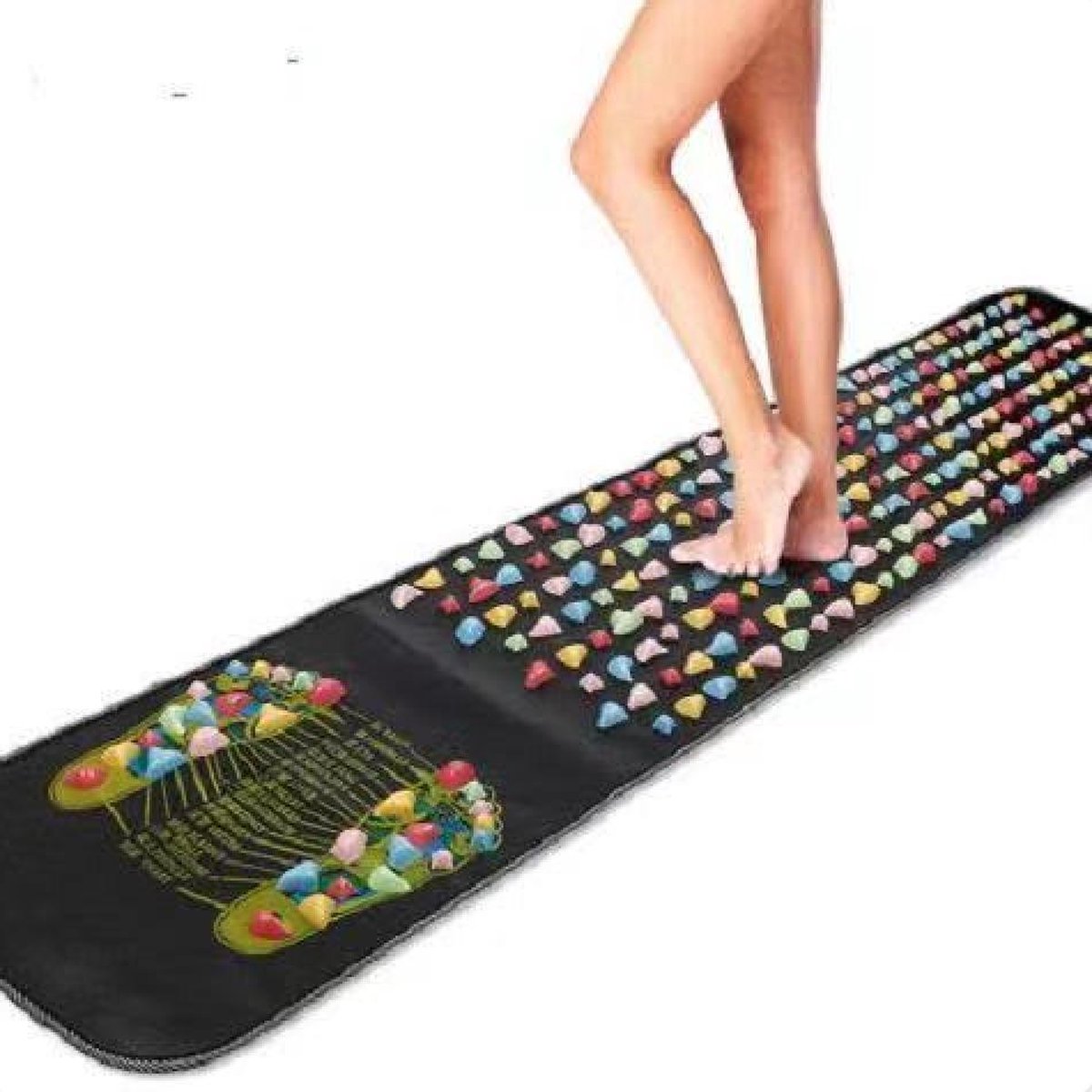 Nixnix - Voet Massage Mat - Voetreflectie mat - Chinese geneeskunde - Stimulatie mat