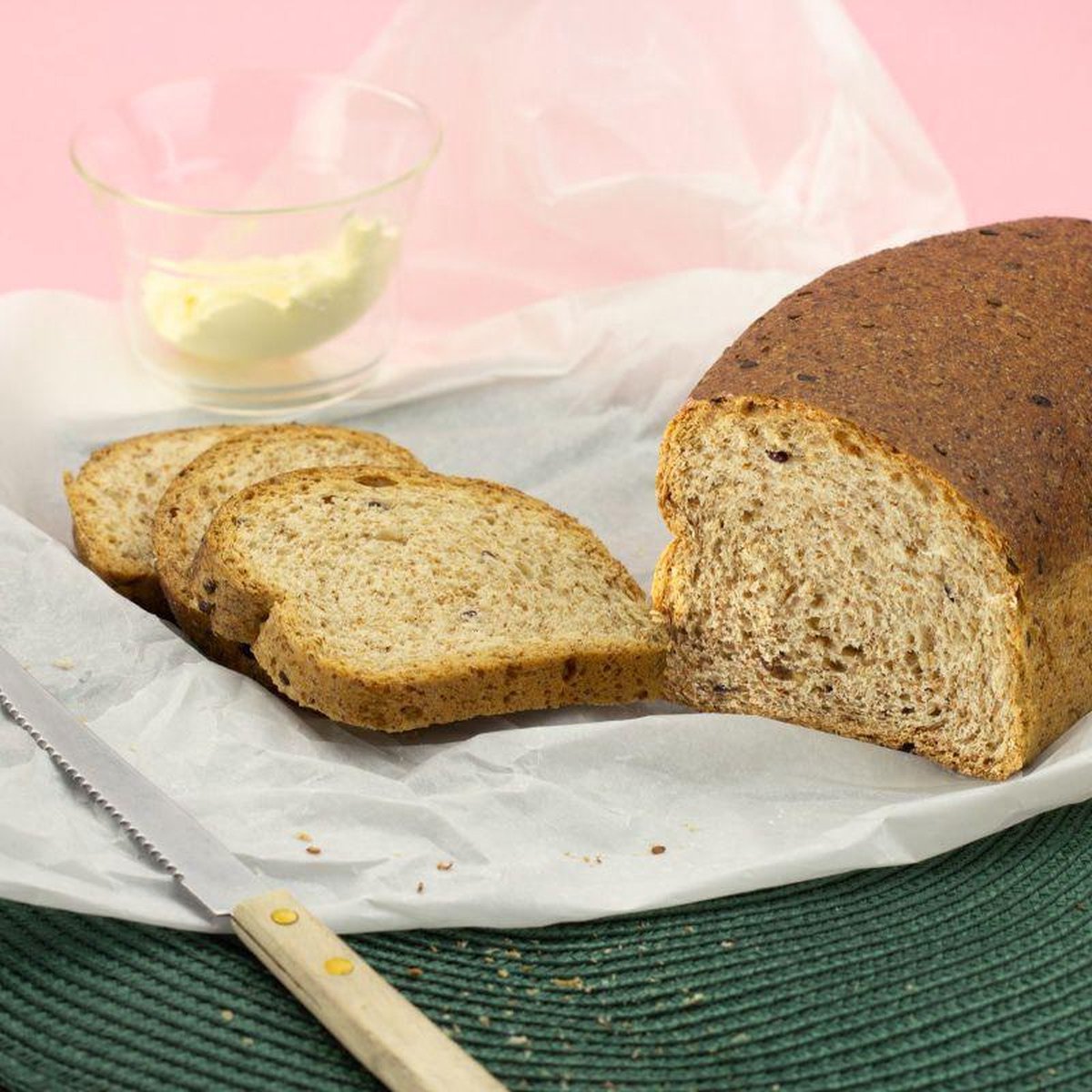 Ciao Carb | Protibrood Bruin | Protobread Cereal | 1 x 200 gram | Koolhydraatarm Brood