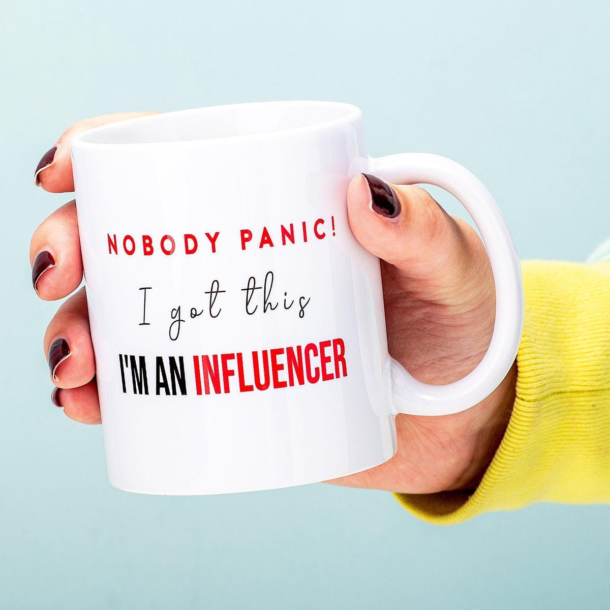 Nutcrackers Mok Influencer