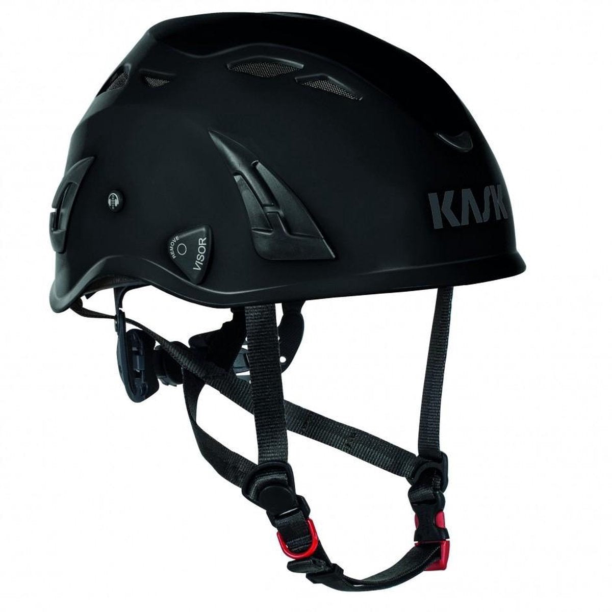 Kask Superplasma PL industriële helm met Sanitized-technologie Zwart